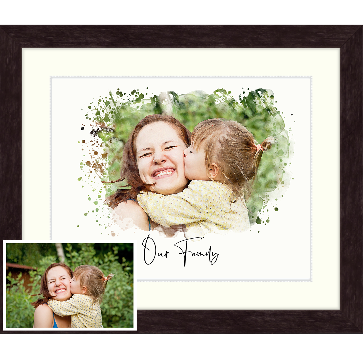 Watercolor Painting Portrait - The Perfect Gift for Any Special Occasion